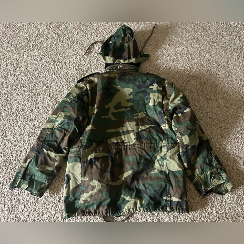 ROTHCO Ultra Force US Army Navy Field Coat Lined Cotton Size Medium Regular Mens